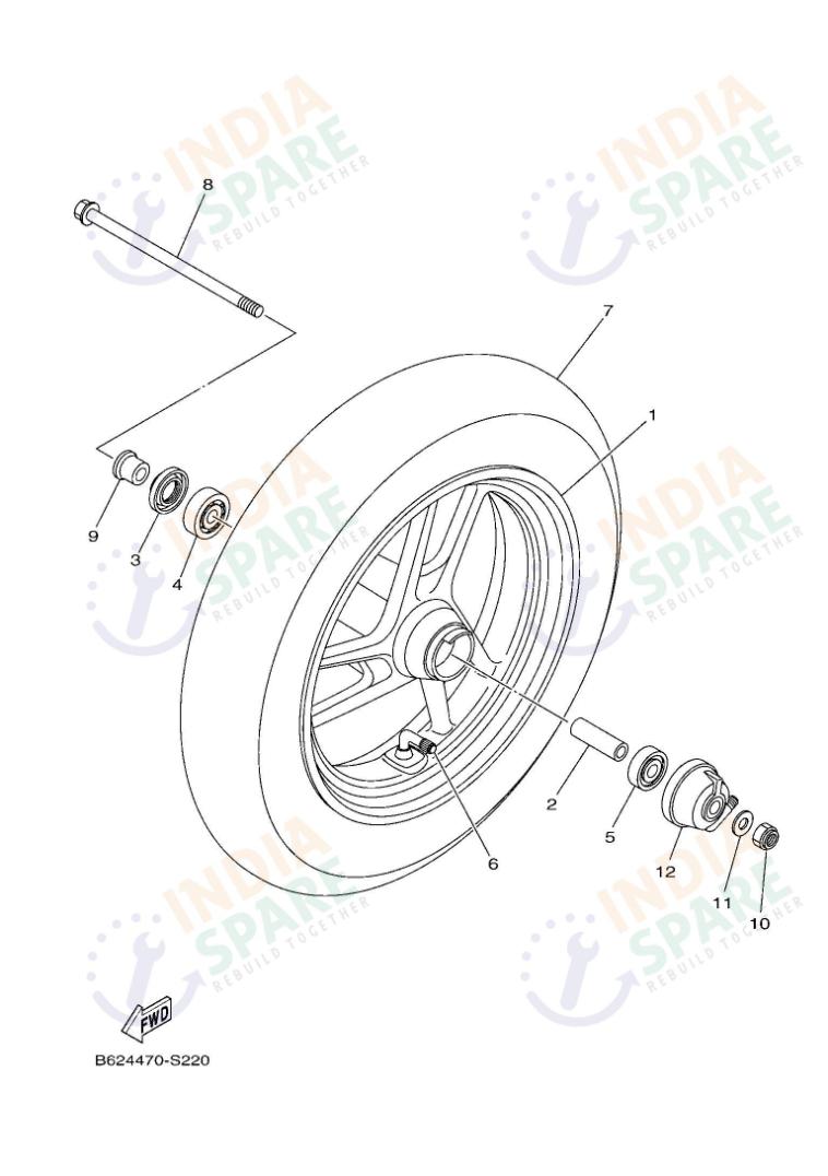 FRONT WHEEL
